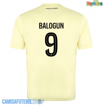 Camisa de time de futebol AS Monaco Folarin Balogun #9 Replicas 3º Equipamento 2025-26 Manga Curta